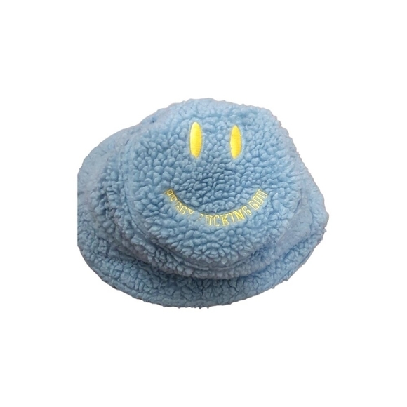 Peggy goods Blue teddy bucket hat smiley face Size L main image 3